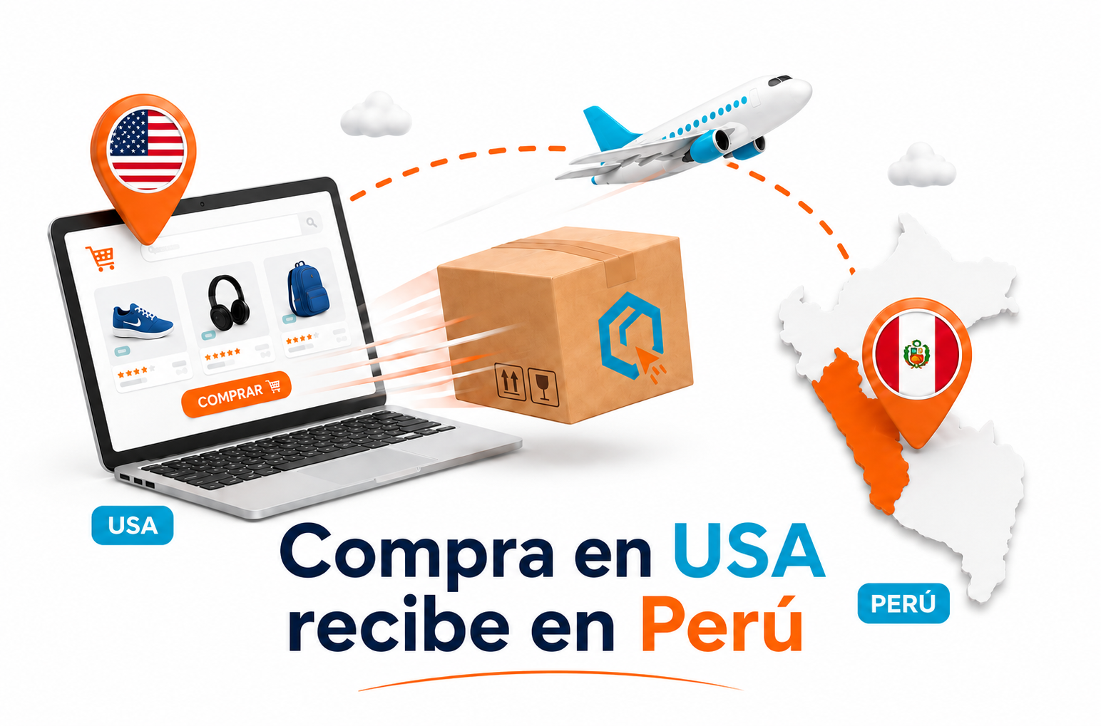 Tu direccion en USA: Calculadora